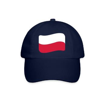 polen_flagge_2c - Baseball Cap - blue/blue - Front