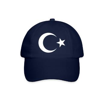 Turkey Crescent Star (Türkiye Cumhuriyeti) - Baseball Cap - blue/blue - Front