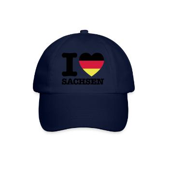 deutschland_sachsen_f3 - Baseball Cap - blue/blue - Front