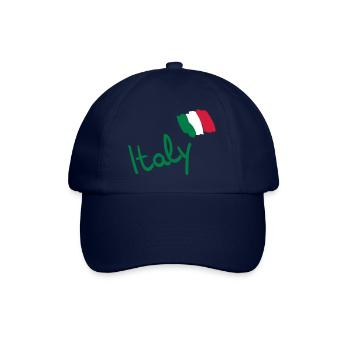 italy__f3 - Baseball Cap - blue/blue - Front