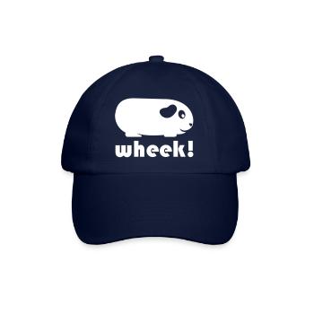 Simple Guinée Pig (Wheek!) - Casquette classique - bleu/bleu - Devant