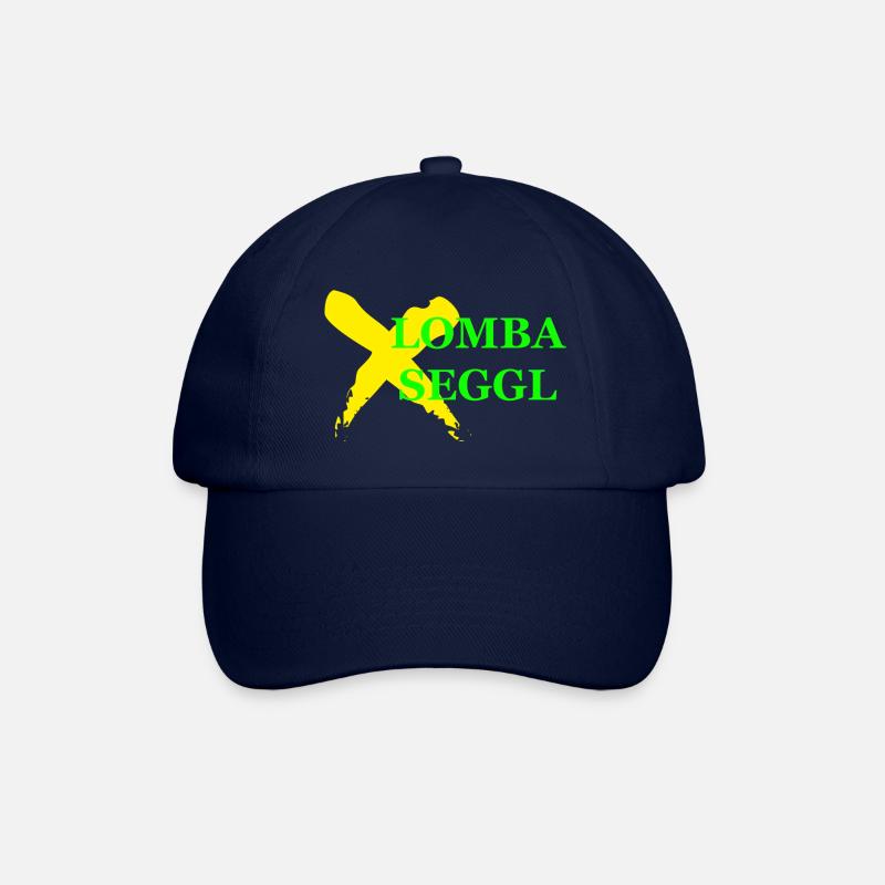 Schwäbische TShirts mit lustigem Schwaben Spruch. - Baseballkappe - Blau/Blau