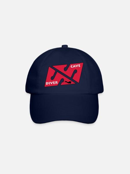 cave_diver_01 - Casquette classique - bleu/bleu
