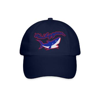 Haihappen - Baseballkappe - Blau/Blau - Vorne