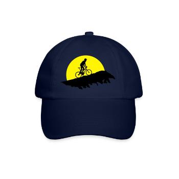 Mountain biking, cycling - Casquette classique - bleu/bleu - Devant