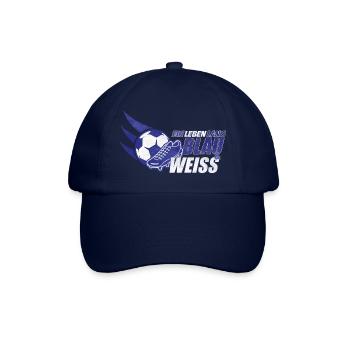 Bleu & blanc une idée cadeau à vie - Casquette classique - bleu/bleu - Devant