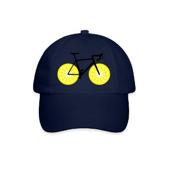 Lemon bike - Baseball Cap - blue/blue - Front
