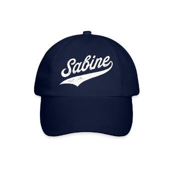 Sabine Name - Baseballkappe - Blau/Blau - Vorne