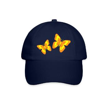 Butterfly Butterfly Insects Spring Summer colorful - Baseball Cap - blue/blue - Front
