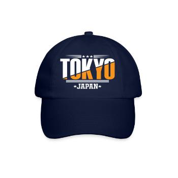 Tokyo Japan - Baseballkappe - Blau/Blau - Vorne