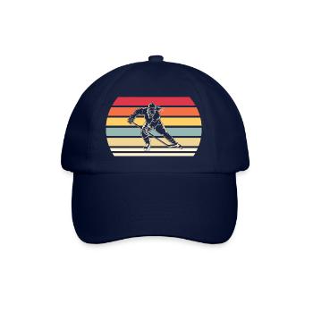 Ice Hockey Ice Hockey Women's Ice Hockey Player - Baseball Cap - blue/blue - Front