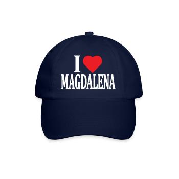 t-shirt nom J’aime Magdalena t-shirt - Casquette classique - bleu/bleu - Devant