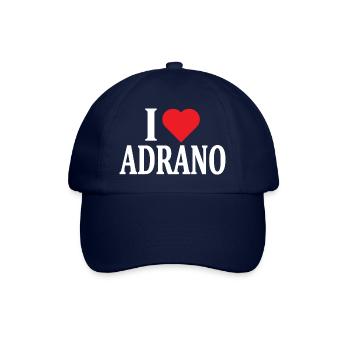 t-shirt I love Adrano Sicilia t-shirt - Baseball Cap - blue/blue - Front