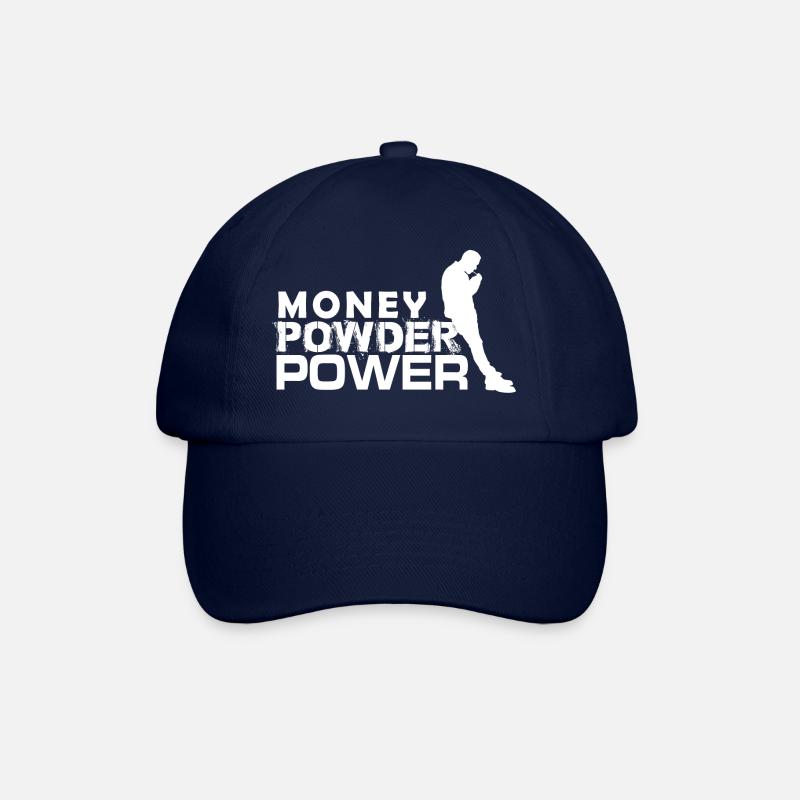 MPP blanc - Casquette classique - bleu/bleu