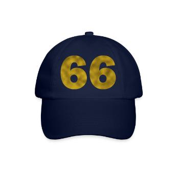 Birthday 66 years - Baseball Cap - blue/blue - Front