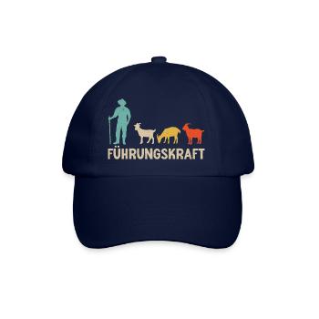 Ziegen Führungskraft Ziegenbock Landwirt Ziege - Baseballkappe - Blau/Blau - Vorne