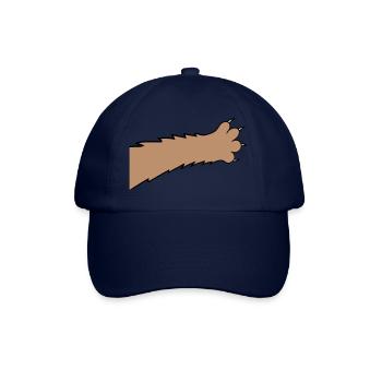Cats, claws, paws, paws, sharp claws, scratching - Baseball Cap - blue/blue - Front