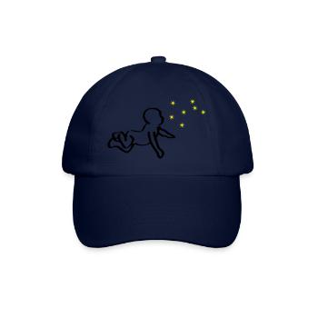 Renaissance Baby Black Phoenix Yellow - Baseball Cap - blue/blue - Front