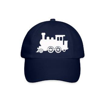 lokomotive - Baseballkappe - Blau/Blau - Vorne