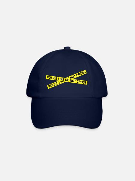 Polizei - Baseballkappe - Blau/Blau