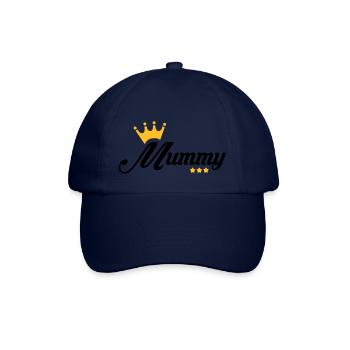 Mum / Mom / Baby / Mummy / Mother's day / Birth - Baseball Cap - blue/blue - Front