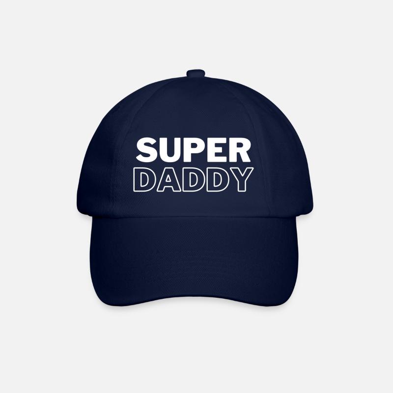 Super Daddy - Baseballkappe - Blau/Blau