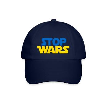 STOP WARS UKRAINE - Baseball Cap - blue/blue - Front
