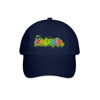 Kalmar Sweden Sverige Graffiti - Baseball Cap - blue/blue - Front