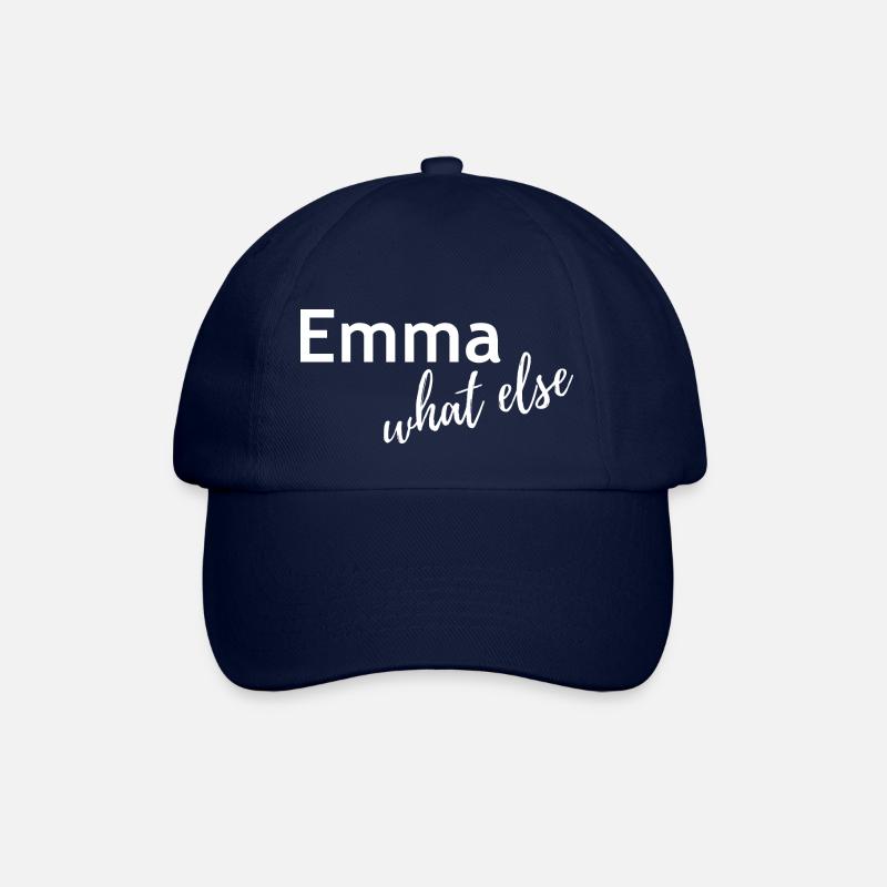 Emma What else - Baseball Cap - blue/blue