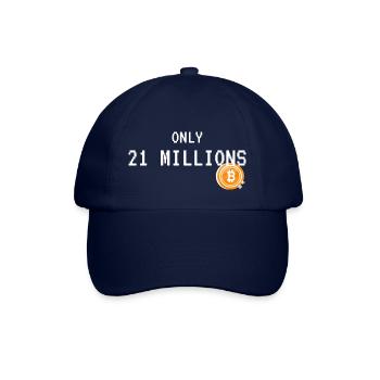 Bitcoin - Baseball Cap - blue/blue - Front