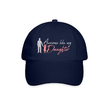 Awesome Like My Daughter - Baseball Cap - blue/blue - Front