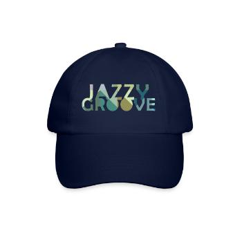 Jazzy Groove Jazz Music - Baseball Cap - blue/blue - Front