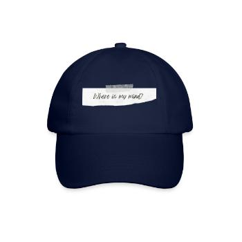 Where Is My Mind? - Baseballkappe - Blau/Blau - Vorne