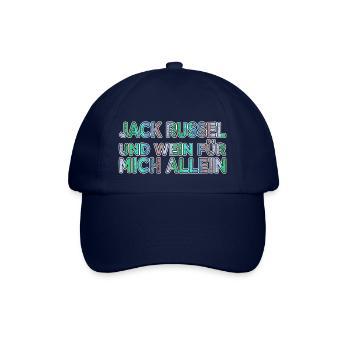aqua igittigitt geschenk spruch - Baseballkappe - Blau/Blau - Vorne