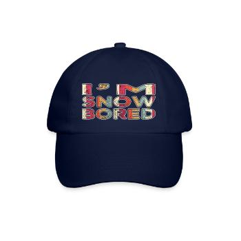 fun under the tree beach holiday statement cute - Baseballkappe - Blau/Blau - Vorne
