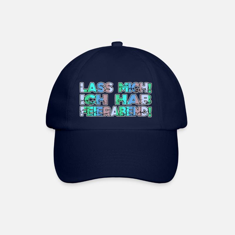 geek witzig zitat spruch lieben geschenkidee humor - Baseballkappe - Blau/Blau