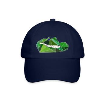 Crocodile - Baseball Cap - blue/blue - Front