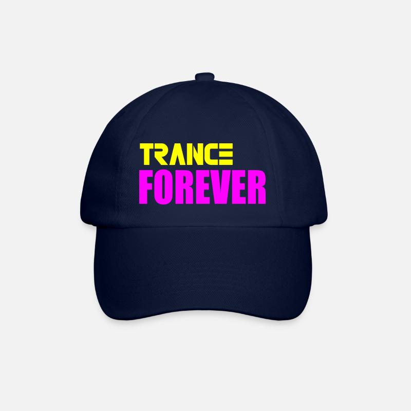 Trance forever - Baseball Cap - blue/blue
