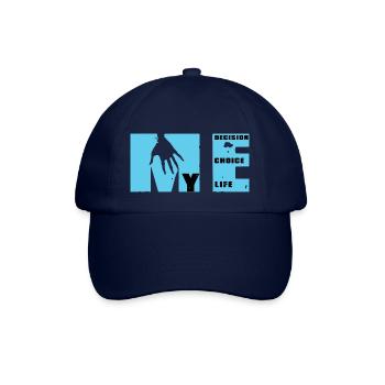 MEtamorfosis: choice, decision, life - Baseball Cap - blue/blue - Front