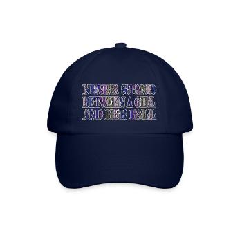 birthday humor golfcoachgift golfhair golfkids - Baseball Cap - blue/blue - Front