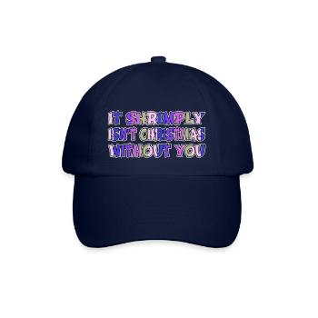 Dictons comiques Present Idea Plage Cool Mignon - Casquette classique - bleu/bleu - Devant