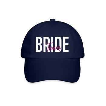 Team bride t-shirt and evjf - Casquette classique - bleu/bleu - Devant