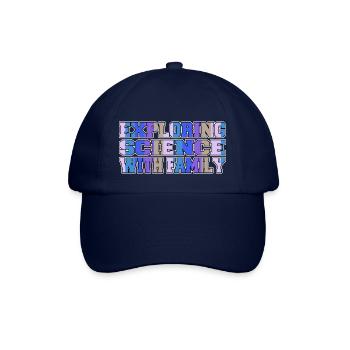 parenting tips science news gift idea - Baseballkappe - Blau/Blau - Vorne