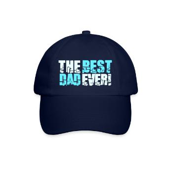 Le meilleur papa de tous les temps Cool Love - Casquette classique - bleu/bleu - Devant