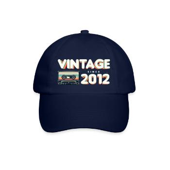 Classique & Vintage 2012 Musique Nostalgique Drôle - Casquette classique - bleu/bleu - Devant