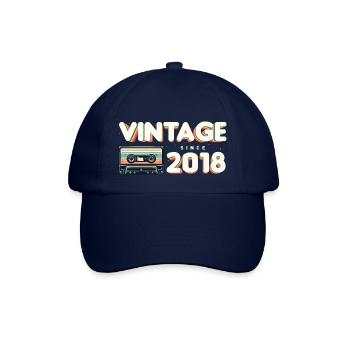 Musique Classique & Nostalgique Anniversaire - Vintage - Casquette classique - bleu/bleu - Devant