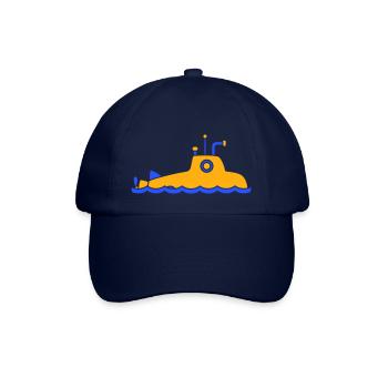 Aufgetauchtes U-Boot Wasseroberfläche Tauchgang - Baseballkappe - Blau/Blau - Vorne