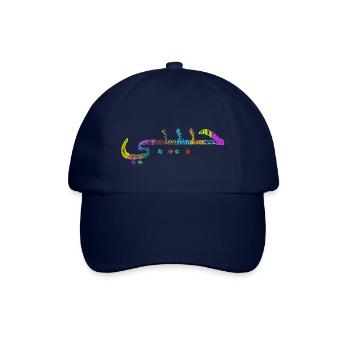 Habibi sweetheart/bro - colorful patterns - Baseball Cap - blue/blue - Front