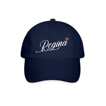 Regina Custom Name für Frauen Kinder Kleinkinder - - Baseballkappe - Blau/Blau - Vorne