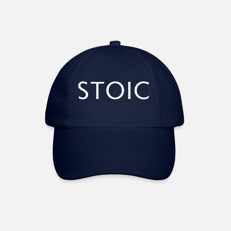 Stoicism T-Shirt - Baseball Cap - blue/blue